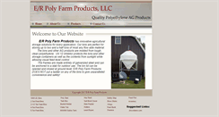 Desktop Screenshot of erpolyfarmproducts.com